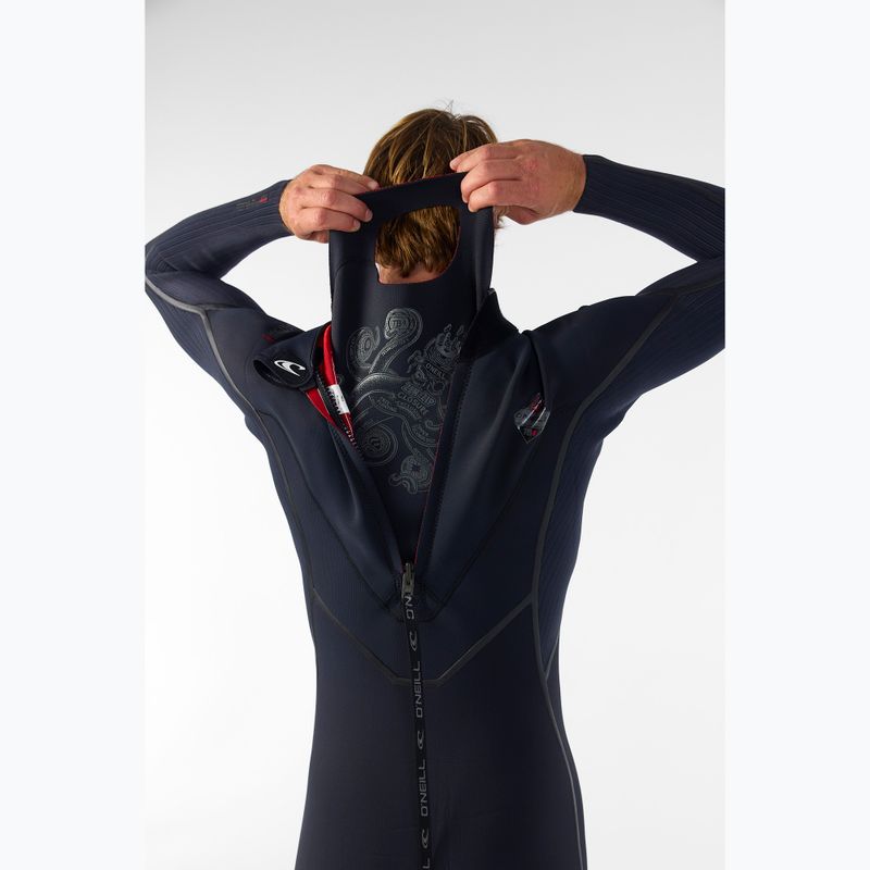 Pánský neopren O'Neill Hyperfreak Fire 4/3+ mm Back Zip Full black/black 9