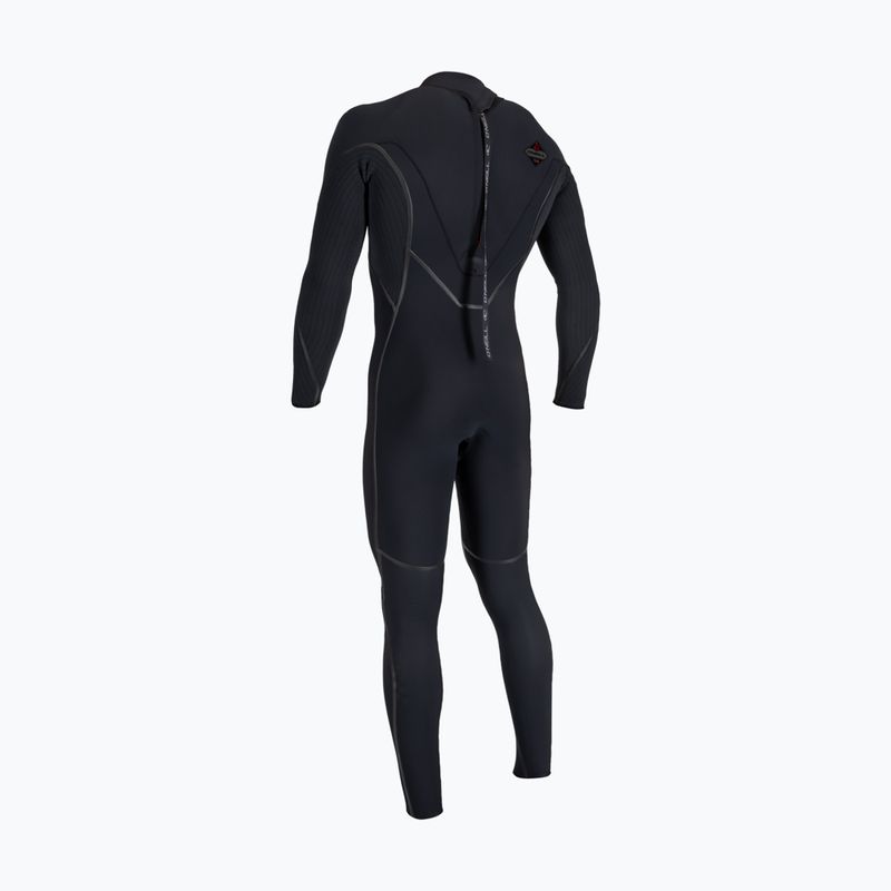 Pánský neopren O'Neill Hyperfreak Fire 4/3+ mm Back Zip Full black/black 13
