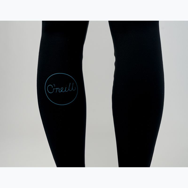 Dámský plavecký neopren O'Neill Bahia 3/2 Back Zip Full IQ5 black/surf abstract/chambray blue 11