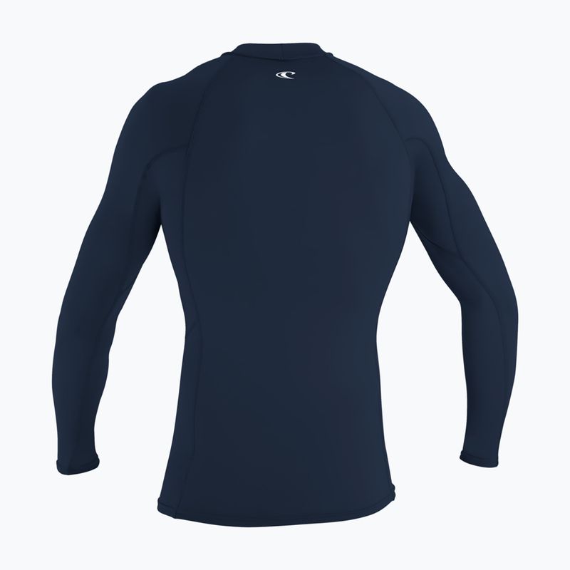 Pánské plavecké triko Longsleeve O'Neill Basic Skins Rash Guard LS navy 2