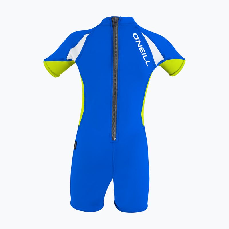 Kombinéza UPF 50+ O'Neill Child Basic Skins UV Spring IT3 pacific/lime/white 2