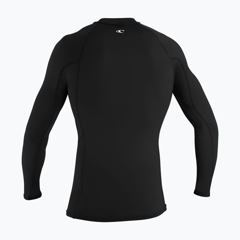 Pánské plavecké triko Longsleeve O'Neill Basic Skins Rash Guard LS black 2