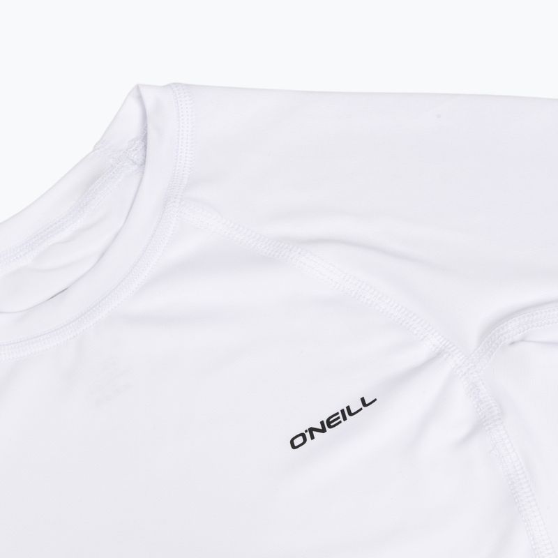 Dámské plavecké tričko O'Neill Basic Skins Rash Guard SS white 3