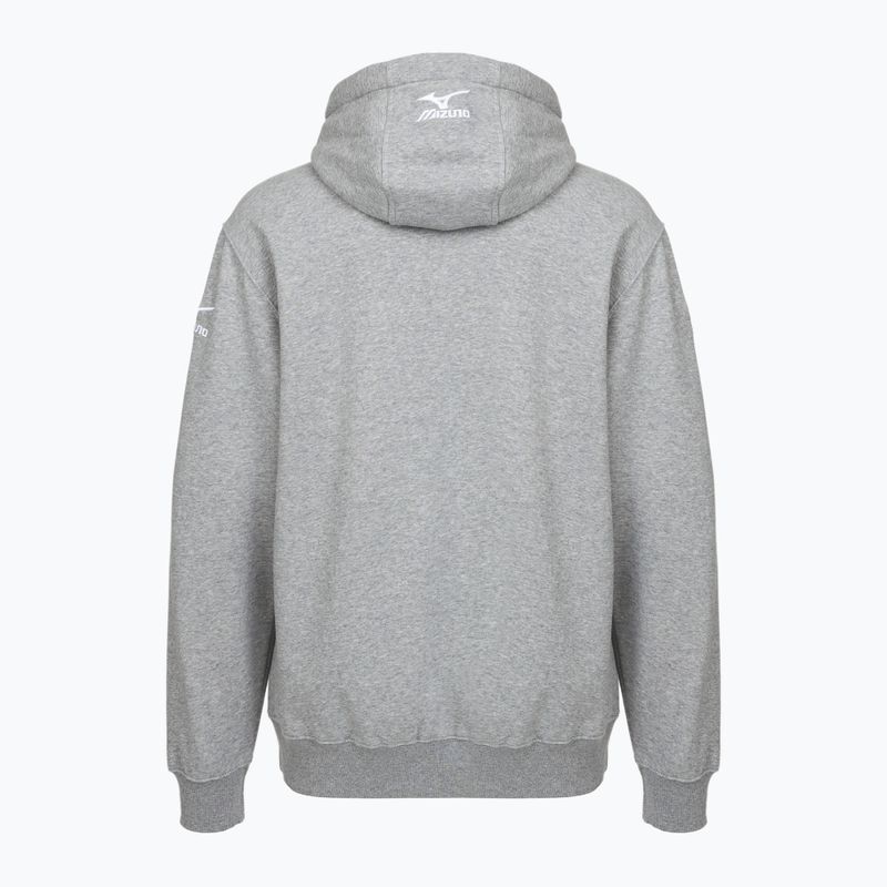 Pánská mikina Mizuno Takeshi Hoodie navy 2
