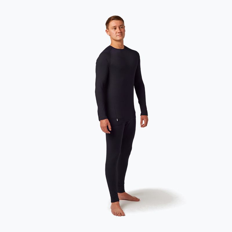 Pánská termoakční mikina Surfanic Bodyfit Crewneck black 2