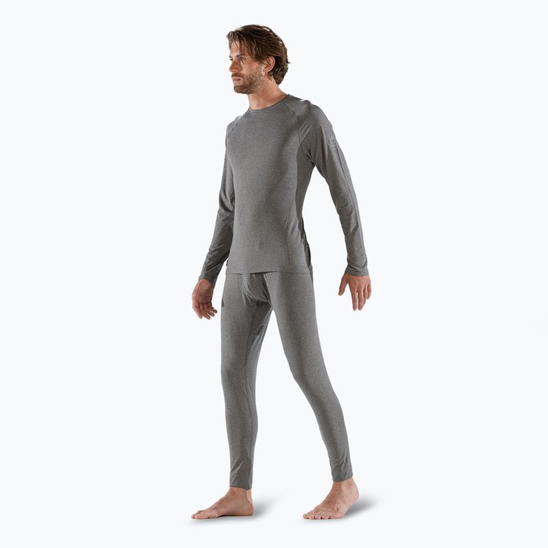Pánská termoakční mikina Surfanic Bodyfit Crewneck charcoal 2