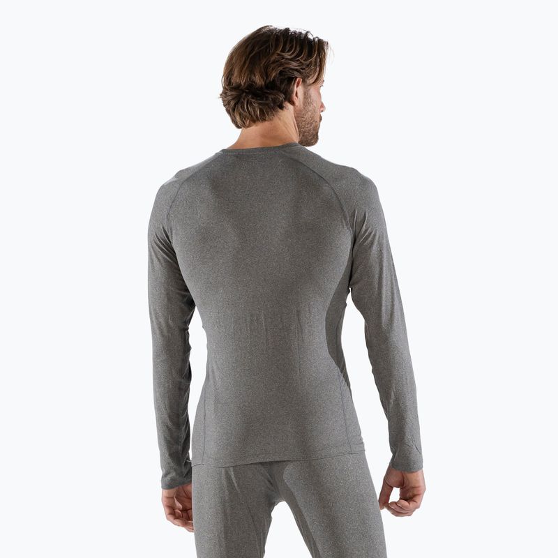 Pánská termoakční mikina Surfanic Bodyfit Crewneck charcoal 3