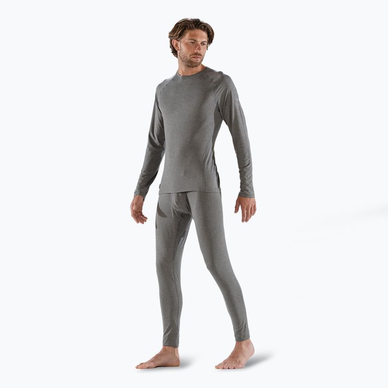 Pánská termoakční mikina Surfanic Bodyfit Crewneck charcoal 6