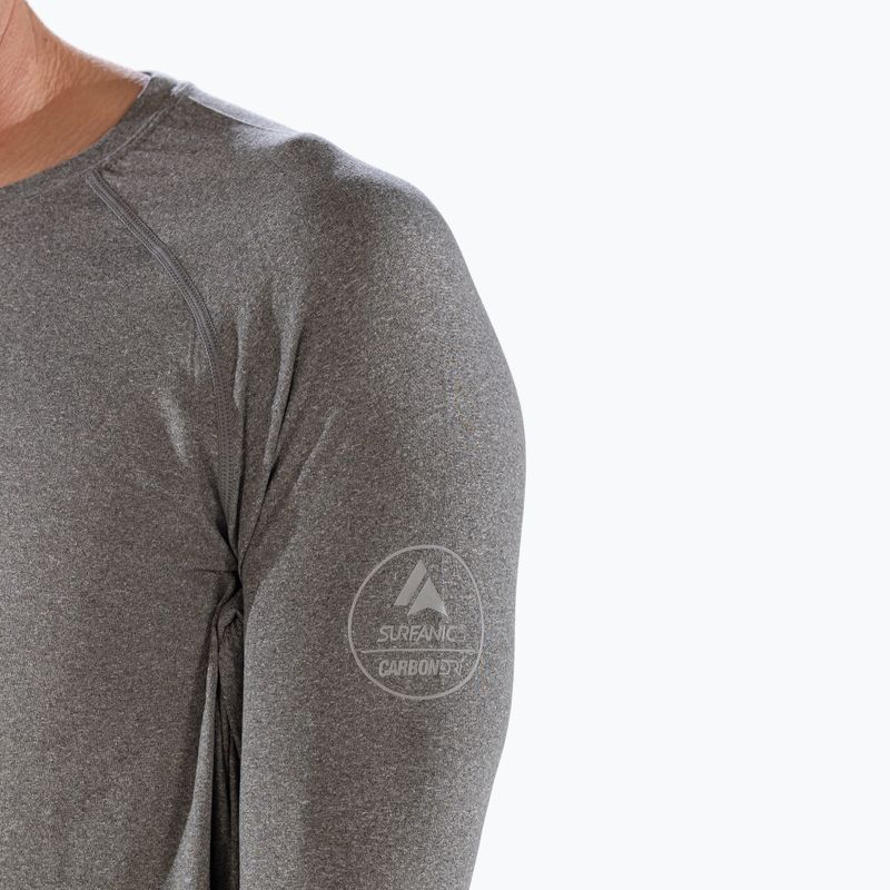 Pánská termoakční mikina Surfanic Bodyfit Crewneck charcoal 9