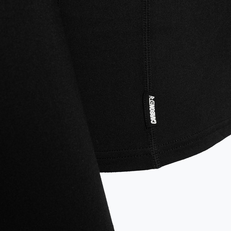 Pánská termo mikina Surfanic Bodyfit Zip Neck černá 8