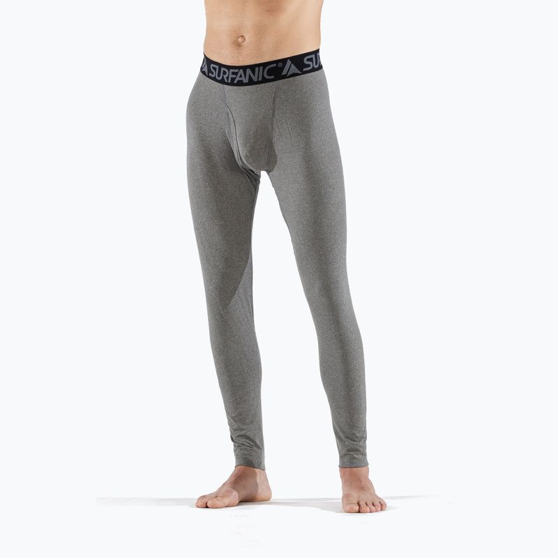 Pánské termo kalhoty Surfanic Bodyfit Long John charcoal