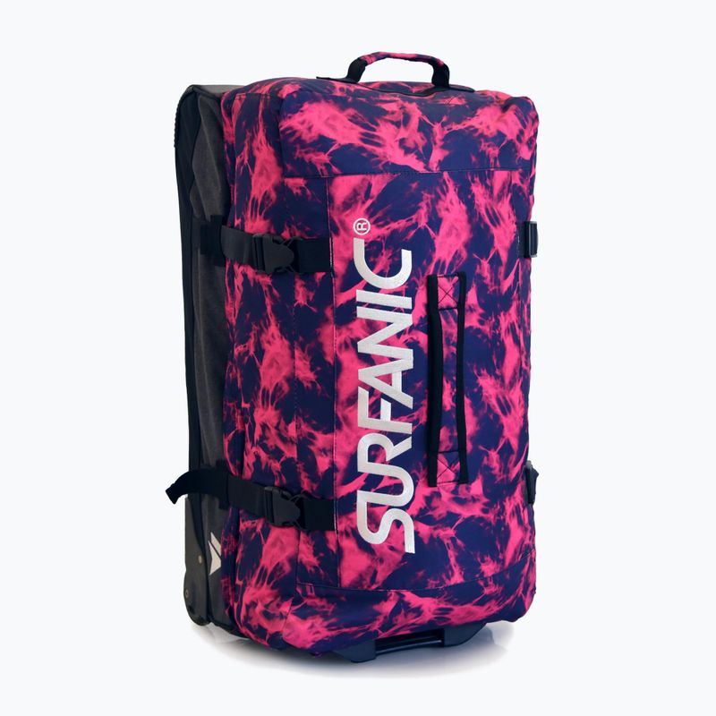 Cestovní taška Surfanic Maxim 100 Roller Bag 100 l floral bleach violet 3