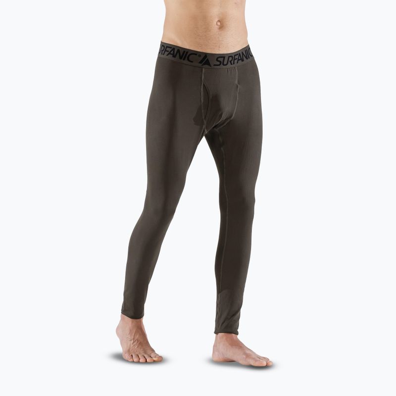 Pánské termokalhoty Surfanic Bodyfit Long John dark khaki 5