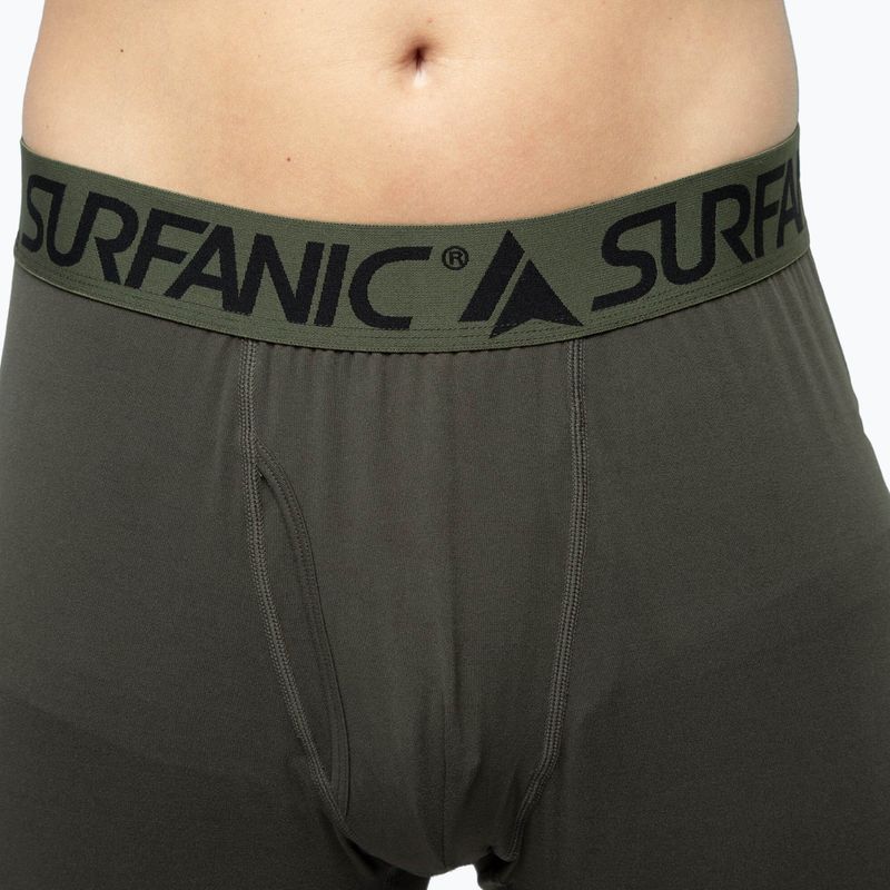 Pánské termokalhoty Surfanic Bodyfit Long John dark khaki 6