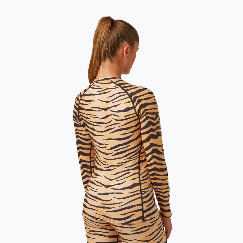 Dámská termoakční mikina Surfanic Cozy Limited Edition Crew Neck tiger 4