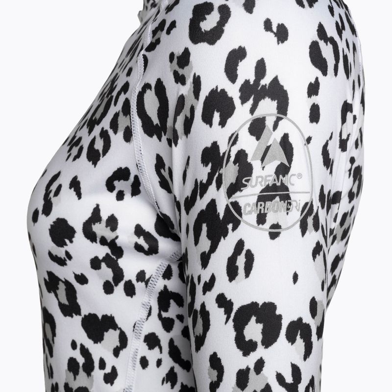 Dámské termo tričko longsleeve Surfanic Cozy Limited Edition Crew Neck snow leopard 7