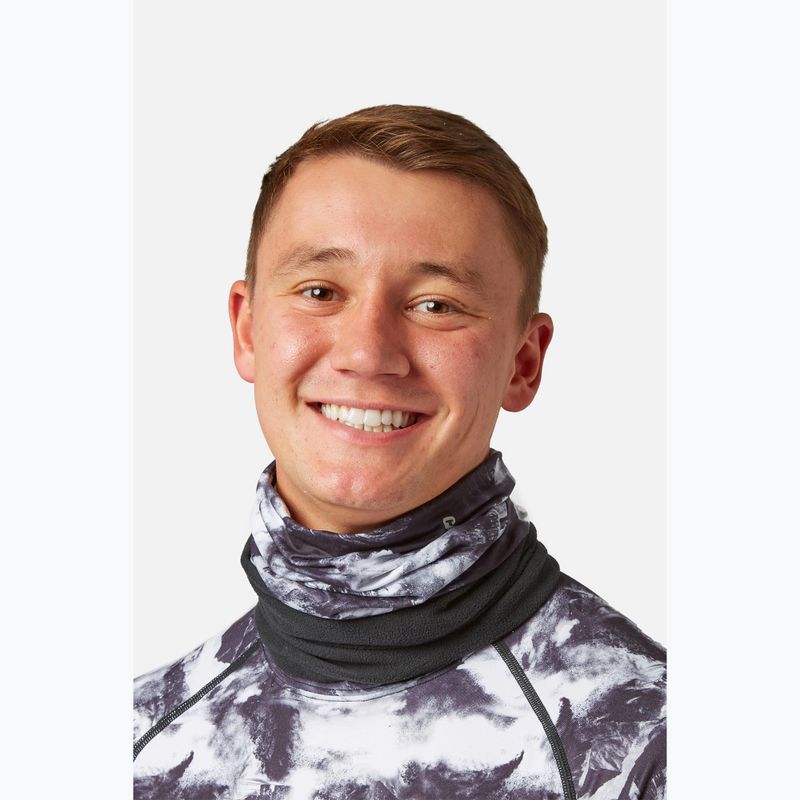 Nákrčník Surfanic Polar Plus Neck Warmer white out print 4