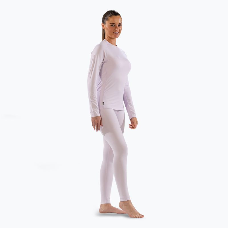 Dámská termoakční mikina Surfanic Cozy Crewneck icey lilac 2