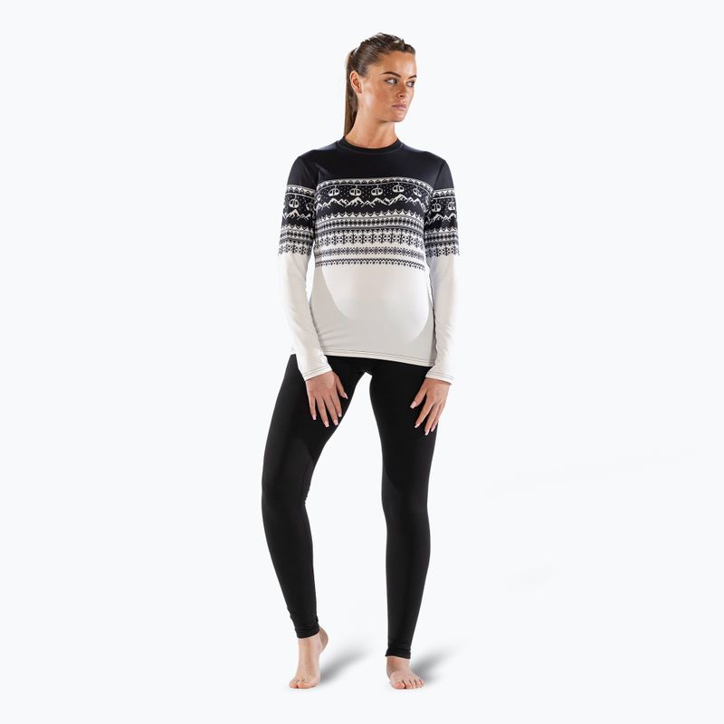 Dámská termoakční mikina Surfanic Cozy CarbonDri Limited Edition Crew Neck black 2