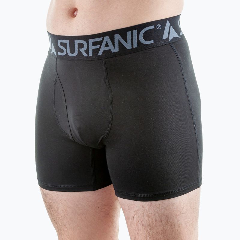 Pánské termo boxerky Surfanic Carbondri 3 páry black/grey/khaki 5