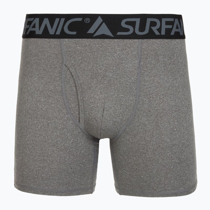 Pánské termo boxerky Surfanic Carbondri 3 páry black/grey/khaki 2