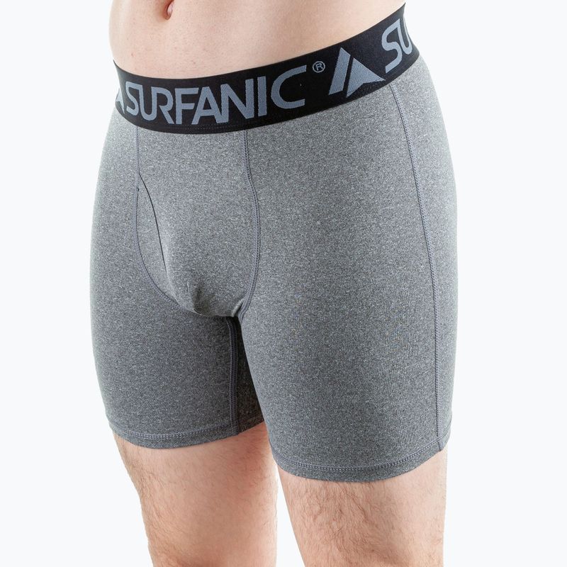 Pánské termo boxerky Surfanic Carbondri 3 páry black/grey/khaki 6