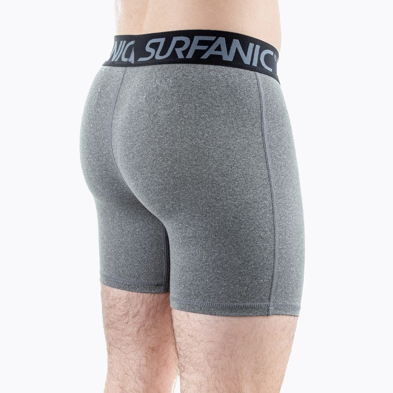 Pánské termo boxerky Surfanic Carbondri 3 páry black/grey/khaki 8