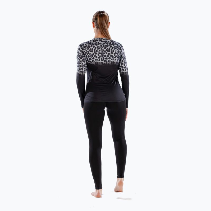 Dámská termoakční mikina Surfanic Cozy CarbonDri Limited Edition Crew Neck black 4