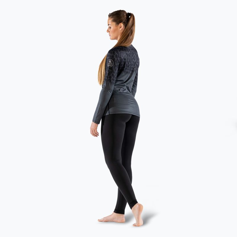 Dámská termoakční mikina Surfanic Cozy CarbonDri Limited Edition Crew Neck jet black 8