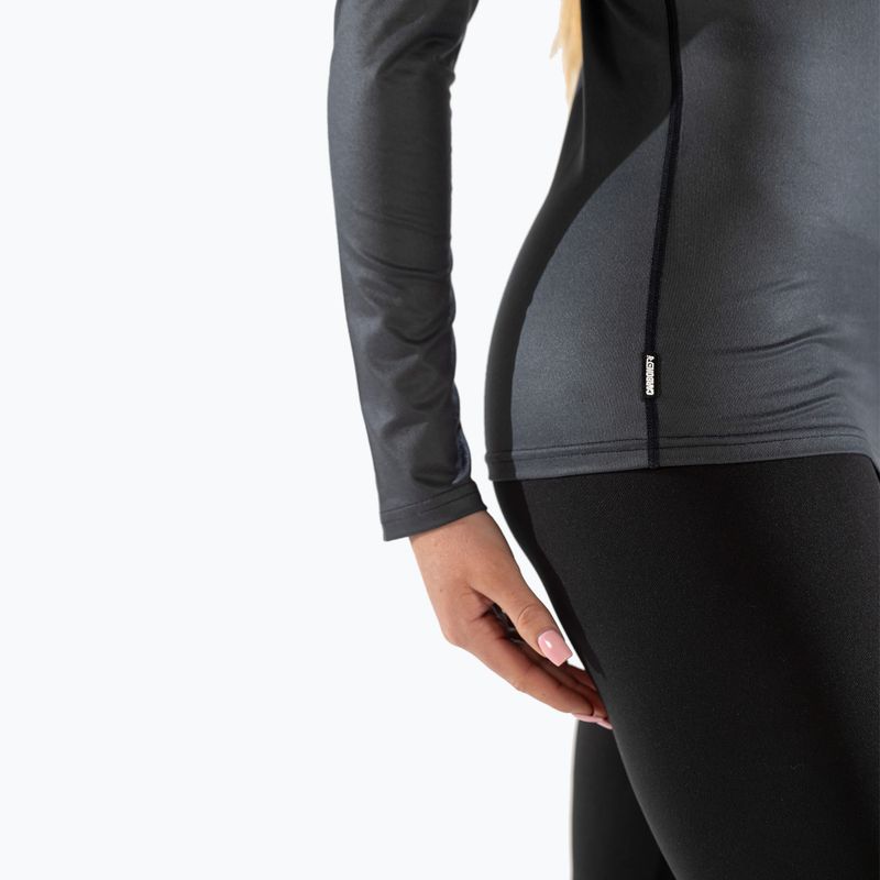 Dámské termo tričko longsleeve Surfanic Cozy CarbonDri Limited Edition Crew Neck jet black 9