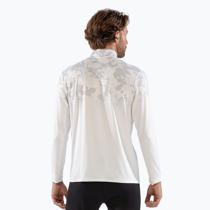 Pánské termo tričko longsleeve Surfanic Bodyfit CarbonDri Limited Edition Zip Neck optic white 3