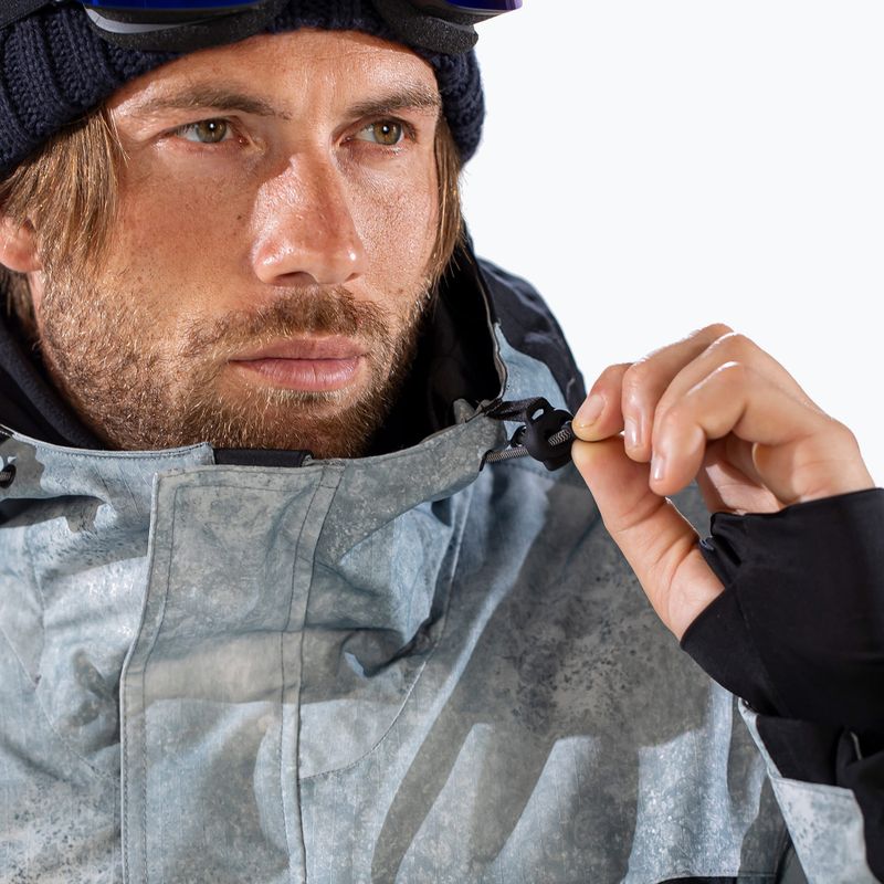 Pánská lyžařská bunda Surfanic Avalanche Concrete grey 6