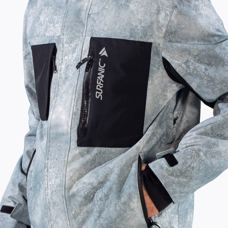 Pánská lyžařská bunda Surfanic Avalanche Concrete grey 8
