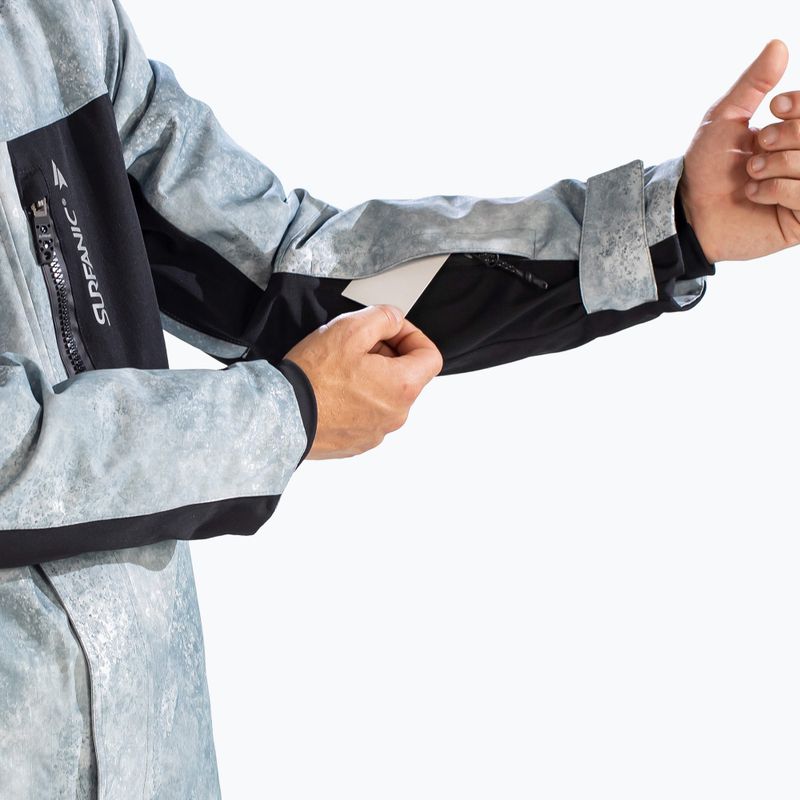 Pánská lyžařská bunda Surfanic Avalanche Concrete grey 10