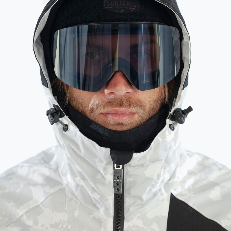 Pánská lyžařská bunda Surfanic Orion white 8