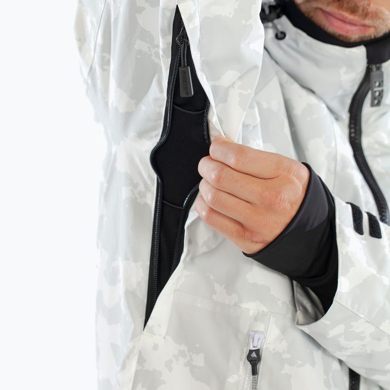 Pánská lyžařská bunda Surfanic Orion white 12