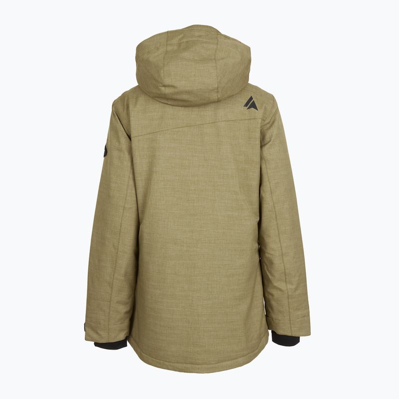 Dámská lyžařská bunda Surfanic Carve olive 2