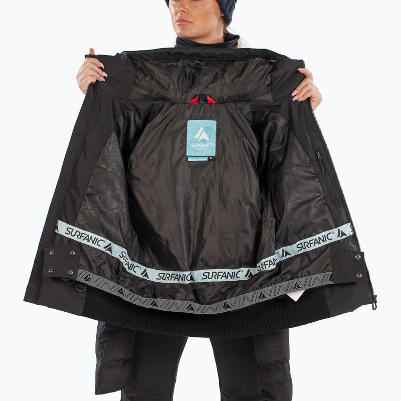 Dámská lyžařská bunda Surfanic Venus black 13