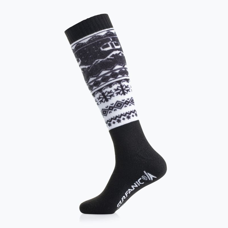 Lyžařské ponožky Surfanic Pro Tech balení 3 ks Fairisle black 4