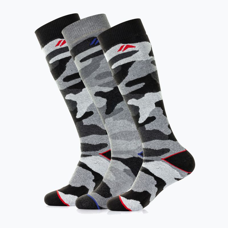 Lyžařské ponožky Surfanic Pro Tech Plus 3 pak black camo 2