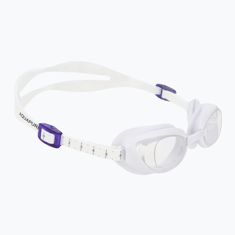 Plavecké brýle Speedo Aquapure white/clear 2