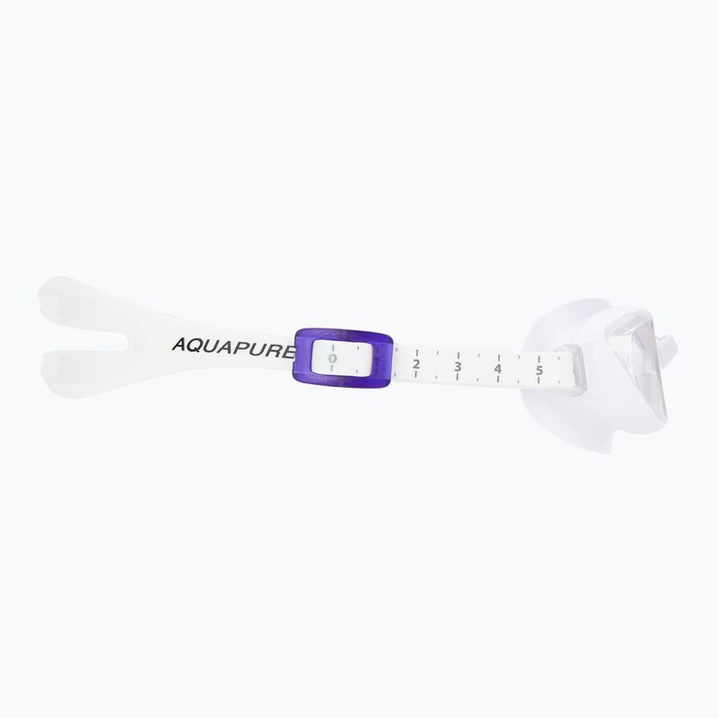 Plavecké brýle Speedo Aquapure white/clear 3
