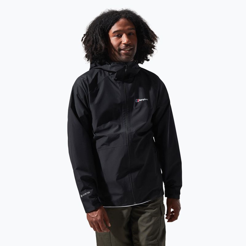Pánská bunda do deště Berghaus Paclite 2.0 Shell black/black