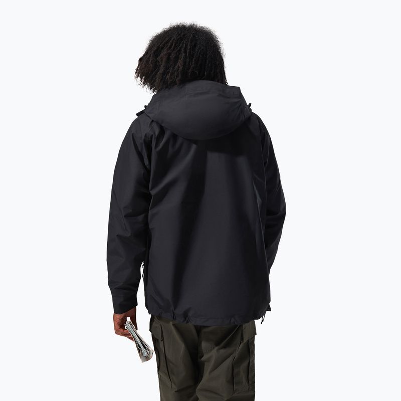 Pánská bunda do deště Berghaus Paclite 2.0 Shell black/black 3