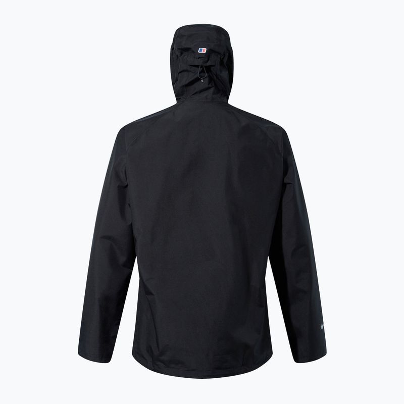 Pánská bunda do deště Berghaus Paclite 2.0 Shell black/black 11