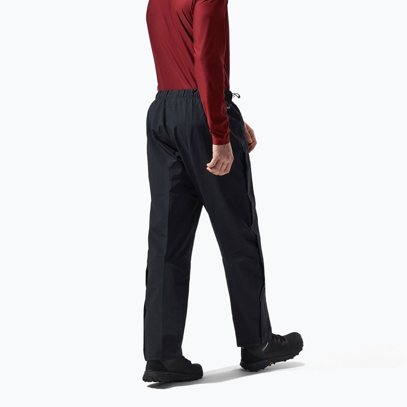 Pánské kalhoty do deště Berghaus Hillwalker black/black 2