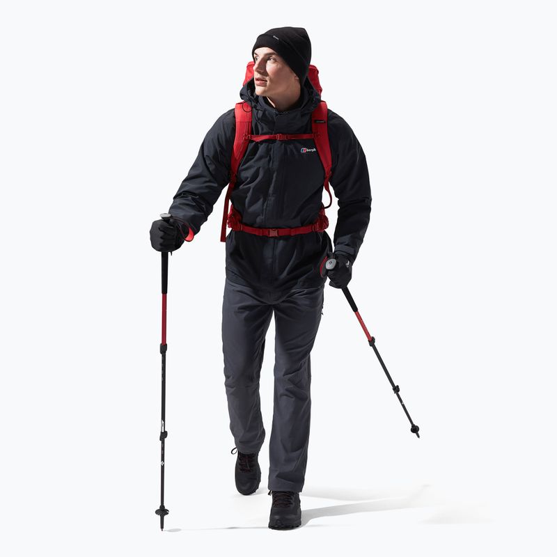 Pánská bunda do deště Berghaus Hillwalker IA black/black 2