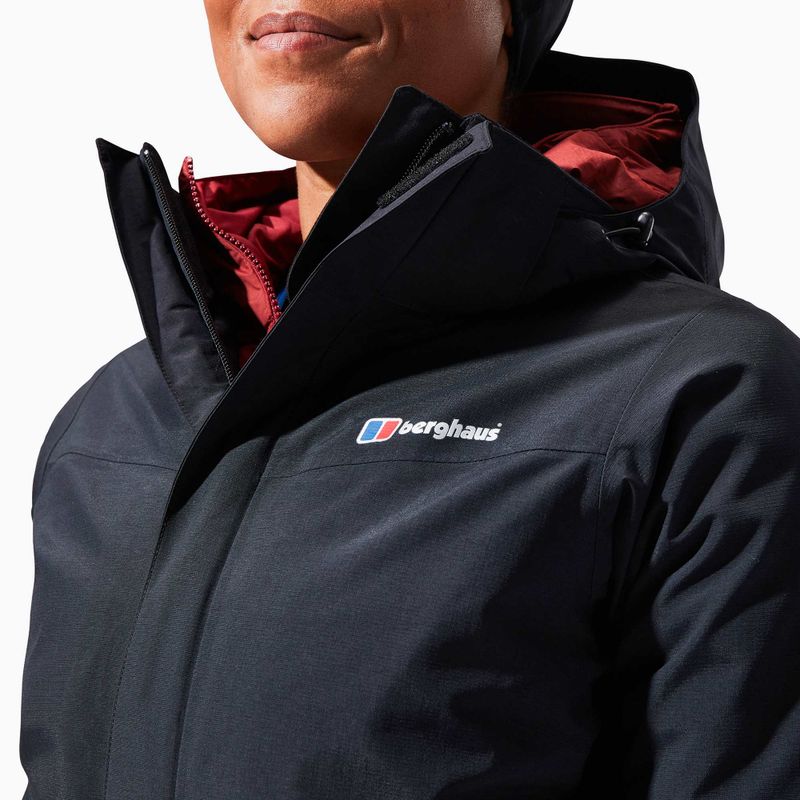 Dámská bunda do deště Berghaus Hillwalker IA black/black 5