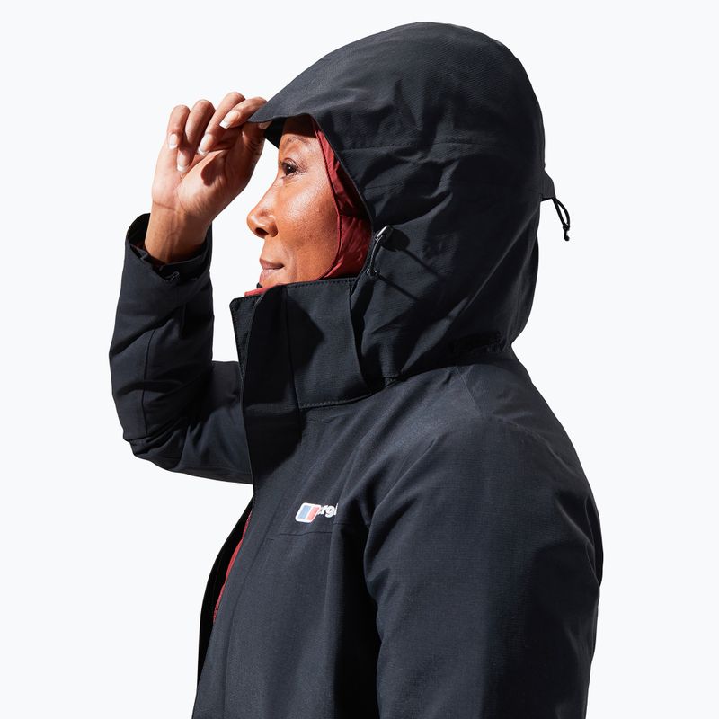 Dámská bunda do deště Berghaus Hillwalker IA black/black 6