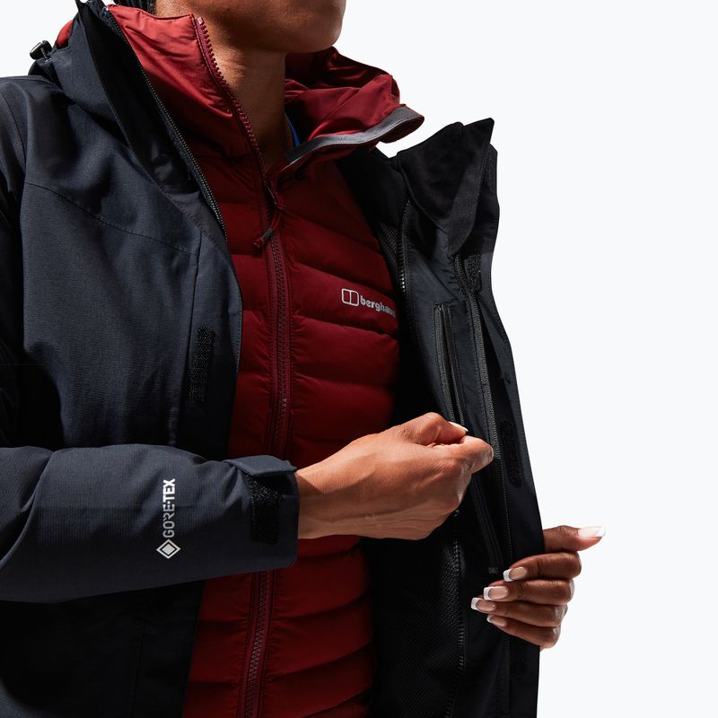 Dámská bunda do deště Berghaus Hillwalker IA black/black 8